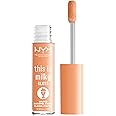 NYX PROFESSIONAL MAKEUP This Is Milky Gloss, Lip Gloss with 12 Hour Hydration, Vegan - Salted Caramel Shake (Caramel)