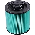 DEWALT HEPA Vacuum Filter Replacement DXVC6914, Fit for 6-16 Gallon Wet Dry Vacuum Cleaner, Compatible with DXV06P, DXV09P, D
