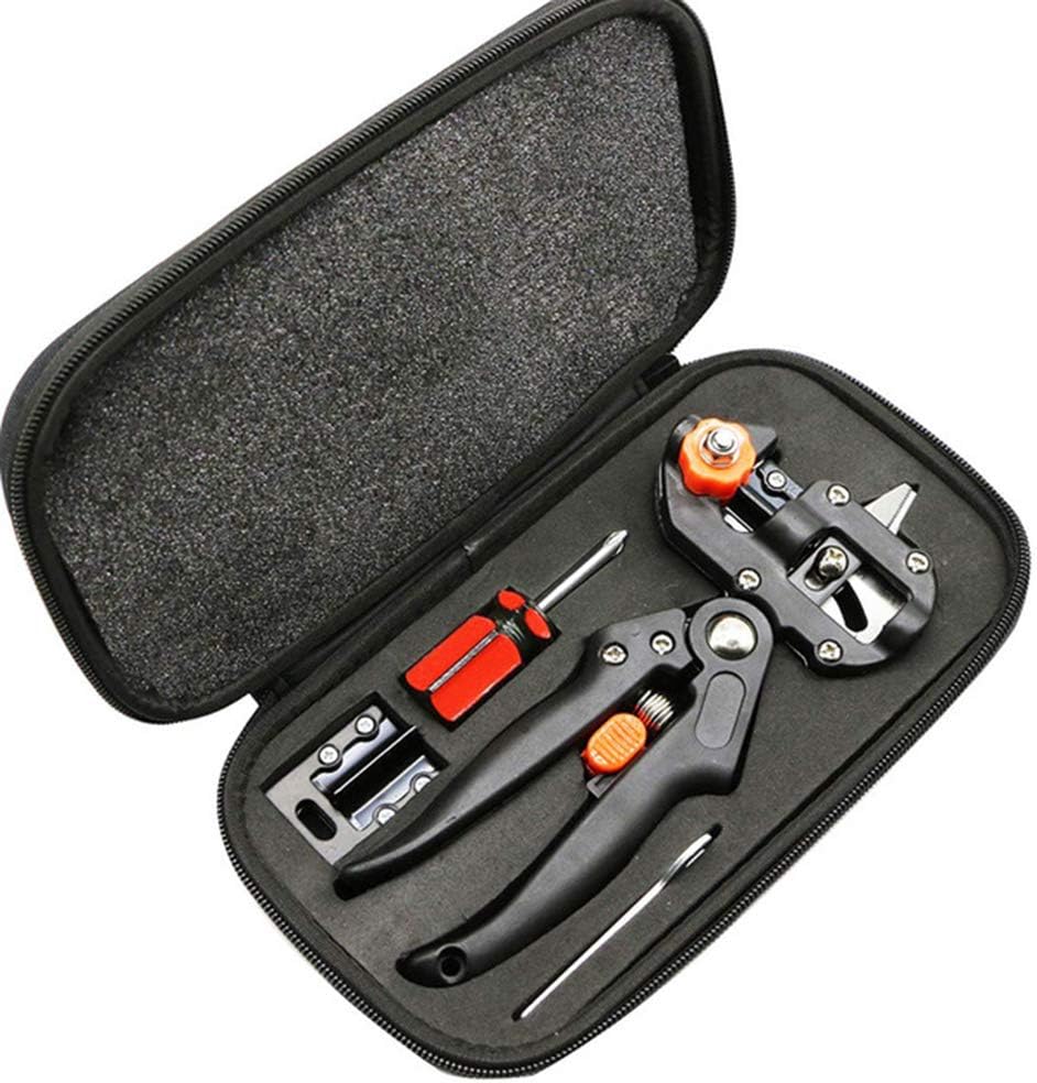 erDouckan Grafting Tool & Garden Grafting Tool Set Fruit Tree Cutting Shears Pruning Secateurs Scissors, Perfect for Family Woodworking