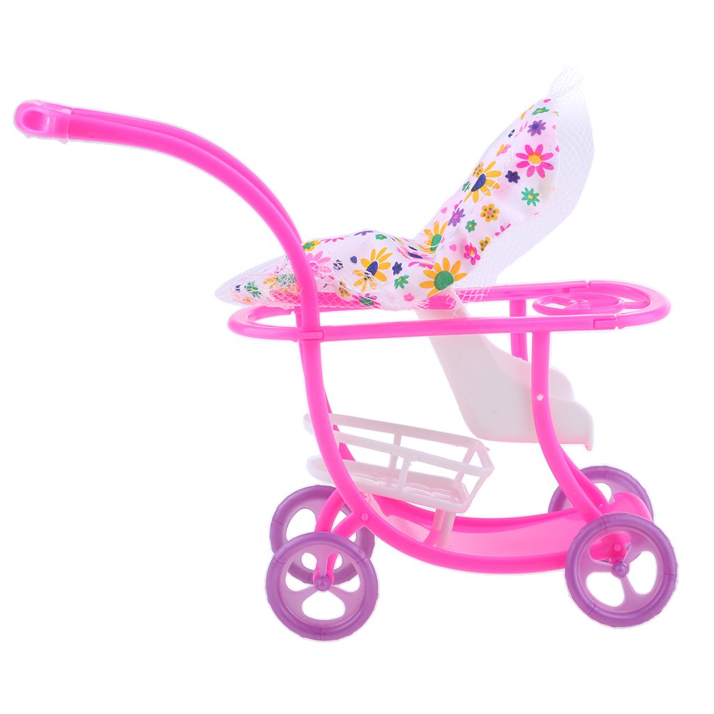 plastic baby doll stroller