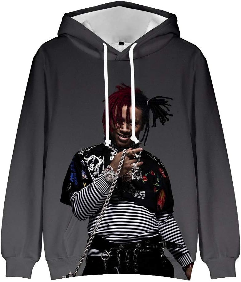 WAWNI 2020 Men's Hoodies Trippie Redd Merch Trippieland Hoodie Men Women Sweatshirts Pullover