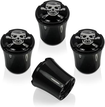 skull tire caps