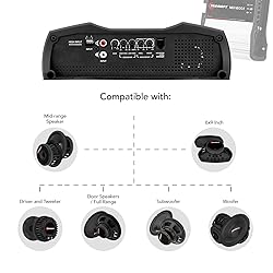 Taramps MD 1200.1 Amplifier 2 Ohms 1200 Watts RMS 1