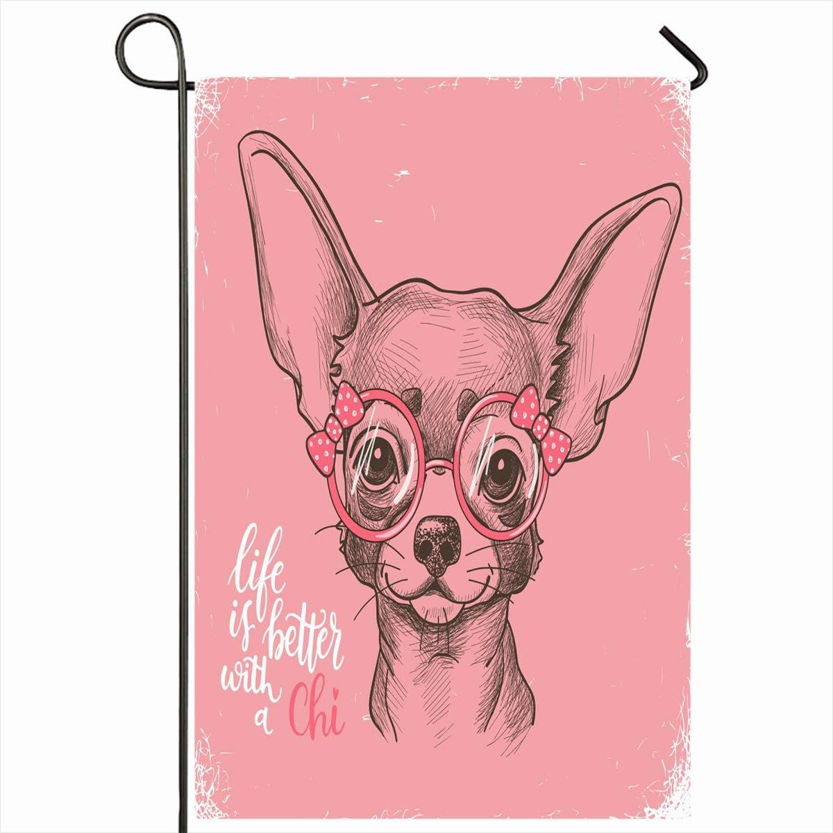 Best Puppy Garden Flag 12 X18