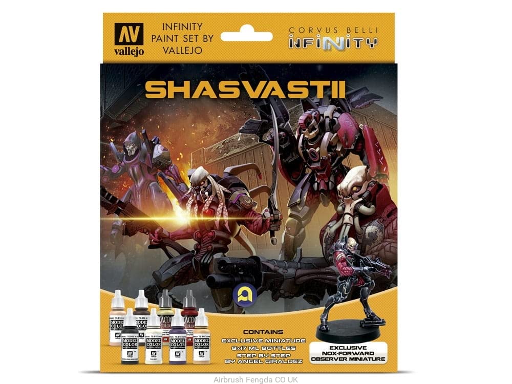 AV Vallejo Model Color Set - Infinity Shasvastii Exclusive, VAL70241