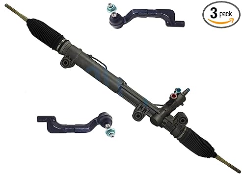Amazon Com Detroit Axle Complete Power Steering Rack And Pinion Assembly W Outer Tie Rods Replacement For Awd All Wheel Drive Models 2011 2012 2013 2014 300 Awd Dodge Charger Awd Automotive