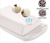 Ecosafeter 2026 Upgrade Memory Foam Pillow Cervical Orthopedic Deep Sleep Neck view 4