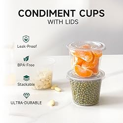 SUCITY 120 Set 5.5oz Disposable Plastic Portion