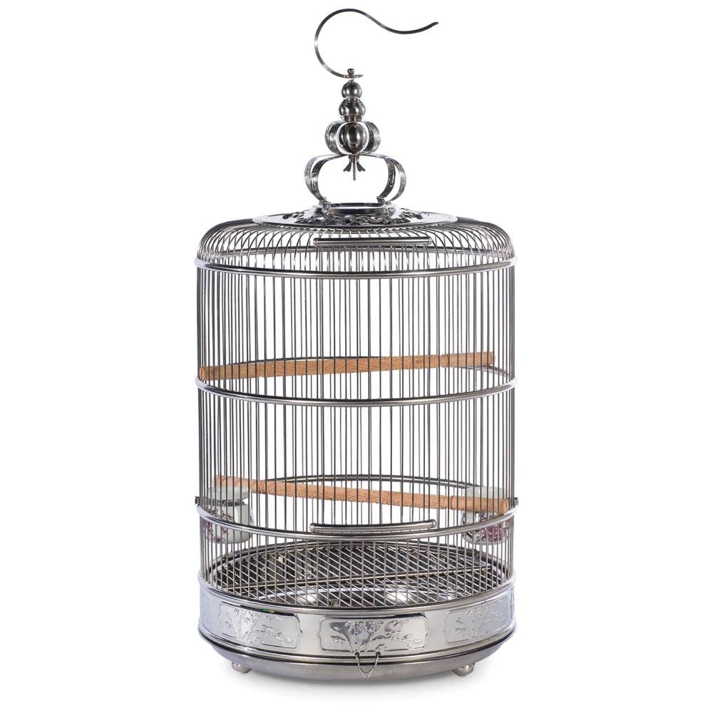 Prevue Pet Products Prevue Pet Products Empress Stainless Steel Bird Cage 151, Stainless Steel