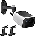 ALERTCAM 2Pack Wall Mount Compatible with eufyCam 2C/2C Pro, 2/2 Pro, 3C/S300, 3/S330, Also for SoloCam S220/C210, Adjustable Camera Mount Brackets for Eufy Camera Indoor/Outdoor - Black