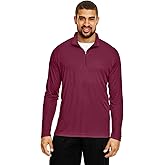 Team 365 Men's Zone Performance Quarter-Zip L SPORT MAROON