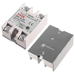 Alinan 2pcs SSR-10DD Solid State Relay DC to DC