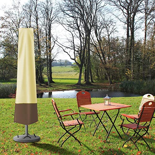 Umbrella Covers, Patio Waterproof Market Parasol Covers with Zipper for