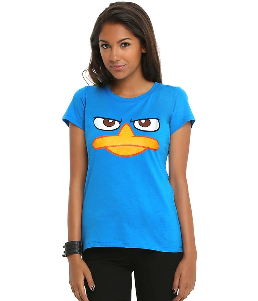 Phineas And Ferb Perry Face Girls T Shirt 3671 | Kitilan