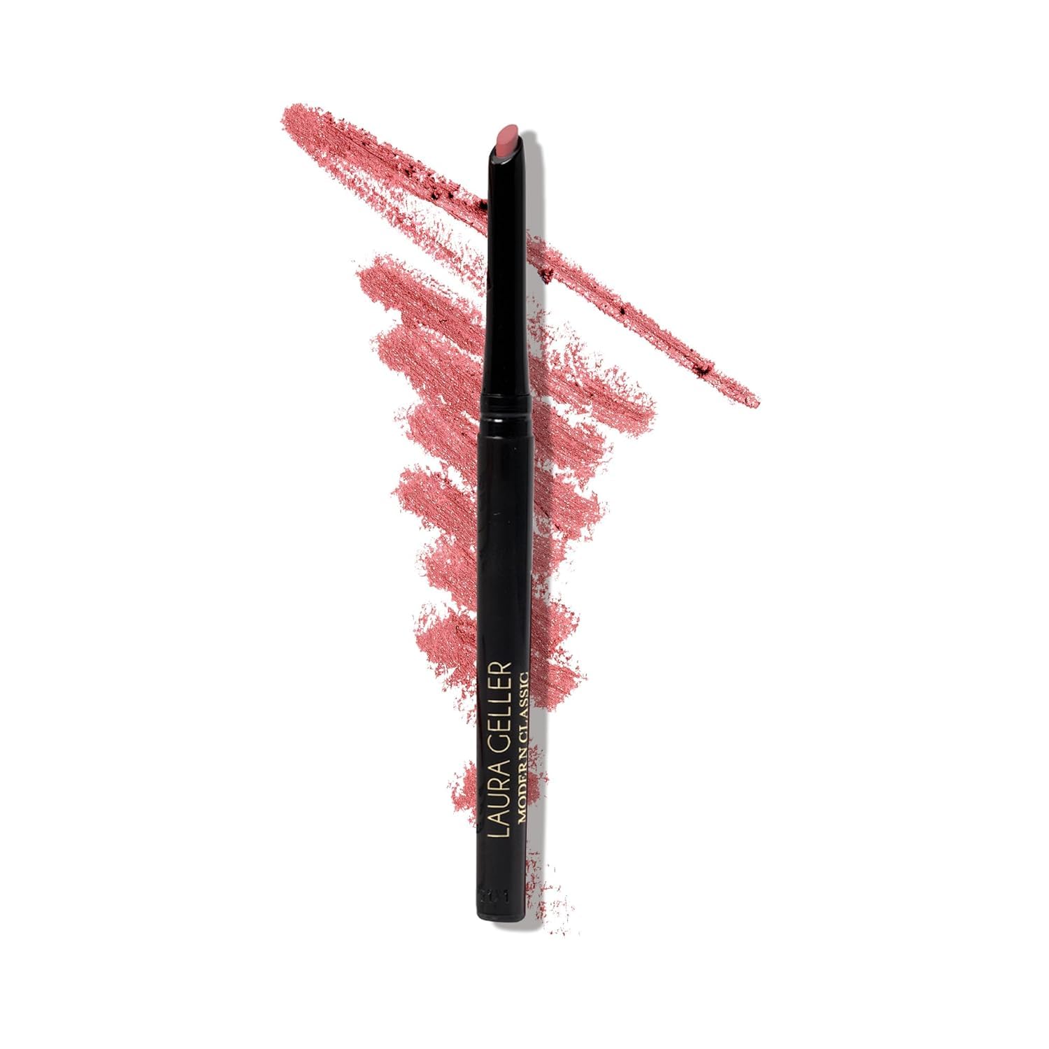 LAURA GELLER NEW YORK Modern Classic Lip Liner (Radiant Rose) - Prevents Feathering and Fading, Water and Transfer Proof - Luxurious Creamy Long Lasting Lip Liner