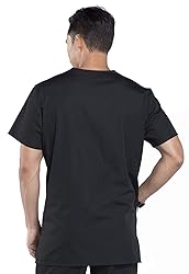 Cherokee Women and Men V-Neck Scrub Top with 3