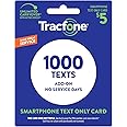 TracFone Text Only Plan - 1,000 Add-On Text Only - No Minutes/Data Included (Physical Card Shipped)