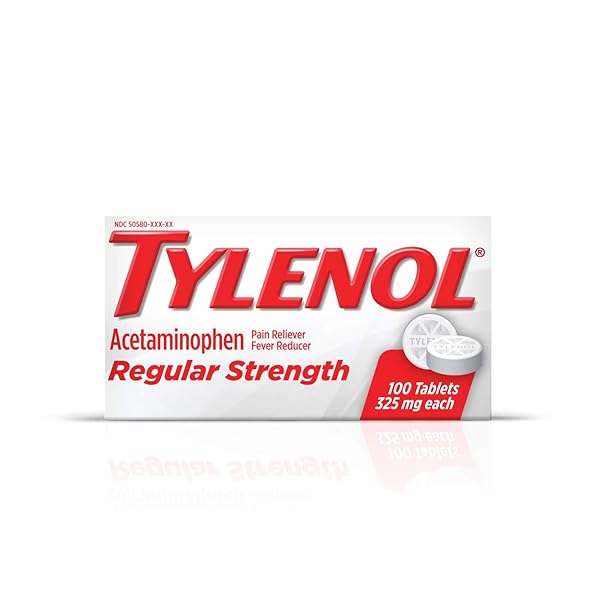TYLENOL REGULAR STRENGTH TABLETS WITH 325 MG OF...