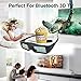 ExquizOn 3D Glasses 2 Packs 120Hz Active Shutter Rechargeable Lightweight for All Ultra-Clear Hd Ready Bluetooth 3D TV Sony, Panasonic, Sharp, Toshiba, Mitsubishi, Samsung