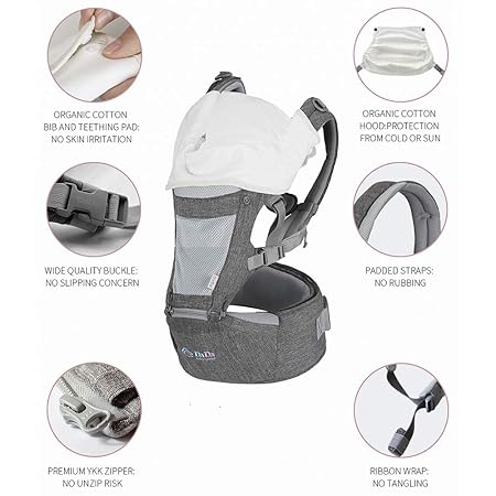 beza car seat dan baby carrier
