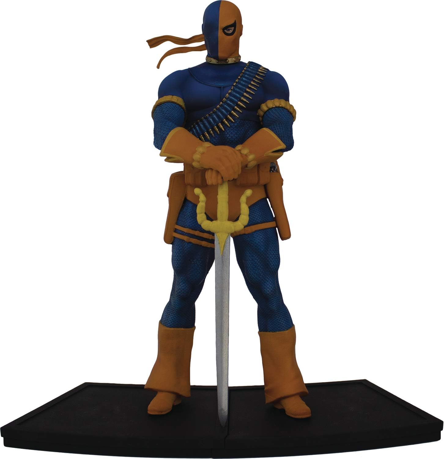 DC Heroes Teen Titans: Deathstroke 1: 9 Scale Polystone Statue, Multicolor (AUG188620)