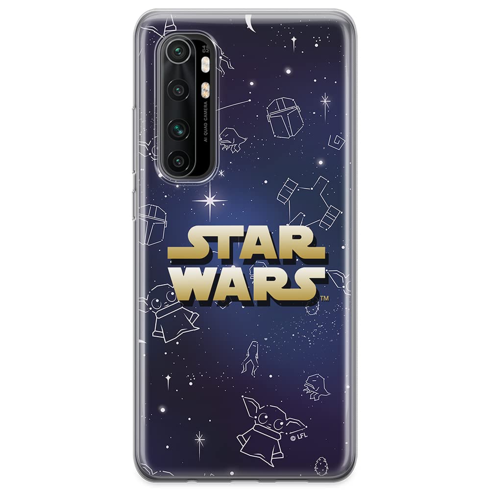 ERT GROUP mobile phone case for Xiaomi MI NOTE 10 Lite original and officially Licensed Star Wars pattern Baby Yoda 022 optimally adapted to the shape of the mobile phone, case made of TPU