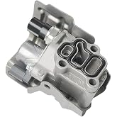 VTEC Solenoid Spool Valve with Oil Pressure Switch &amp; Gasket Compatible with 2002-2011 Honda Accord Civic CR-V Element Acura RSX L4 2.4L Replaces 15810-RAA-A03, 15810-PNE-G01, 15810-PPA-A01, 917-224