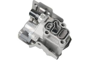 BELKEBIR VTEC Solenoid Spool Valve with Oil Pressure Switch & Gasket Compatible with 2002-2011 Honda Accord Civic CR-V Element Acura RSX L4 2.4L Replaces 15810-RAA-A03, 15810-PNE-G01, 15810-PPA-A01, 917-224