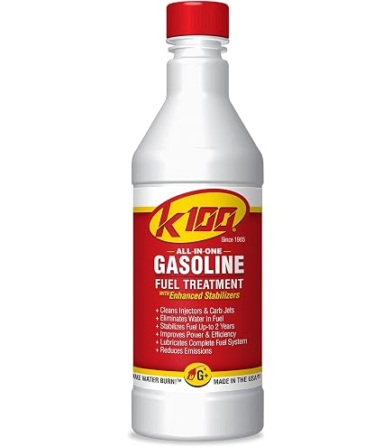 K-100 Gas Treatment & Stabilizer - Fuel Additive For Gasoline & Diesel Engines (Quart)