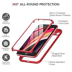 iPhone SE 2022 & 2020 Case, iPhone 8 Case [Built-in