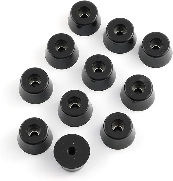 ZRM&E 12pcs Rubber Feet Replacement Foot Bumpers Pad Feet