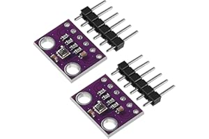 ATNSINC 2PCS BME280 3.3V Temperature Humidity Sensor Atmospheric Barometric Pressure Sensor Module with IIC I2C Breakout Board