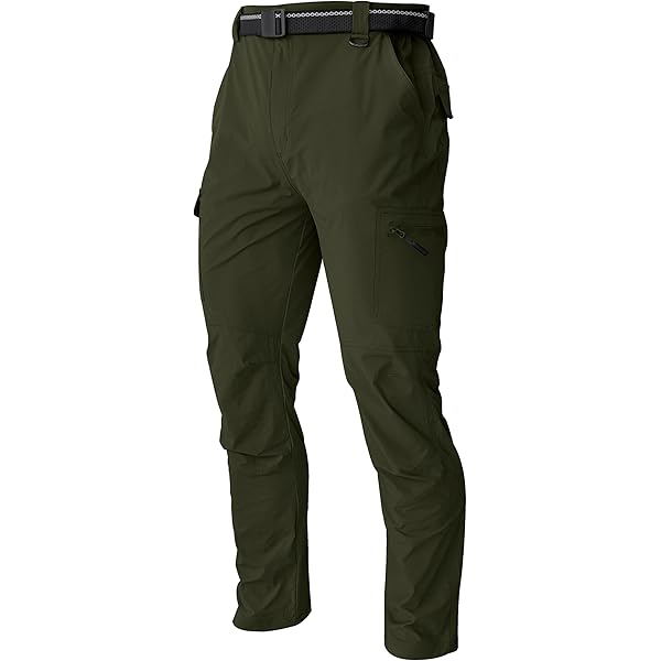 Soroor Cargo Pants for Men, Slim Fit Tapered Mens Cargo Pants