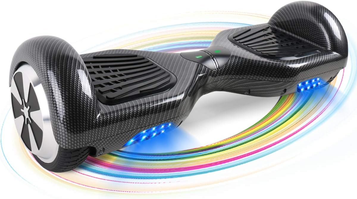 Windgoo 6.5" Two Wheel Self Balancing Scooter with Built-in Bluetooth Speakers and Carry Bag