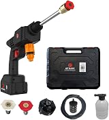High Street TV Jet Hawk Cordless Portable Pressure Washer 6-in-1 Any Water