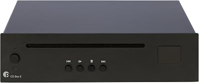 Pro-Ject CD Box E Ultra Compact CD Player with 24bit/192kHz DAC Black