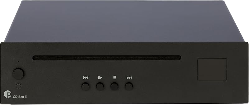 Pro-Ject CD Box E Ultra Compact CD Player with 24bit/192kHz DAC Black