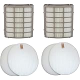 ConPus Filters for Shark Navigator Professional NV70, NV80, NVC80C, UV420 Shark Rotator Professional XL Capacity NV90 Replace