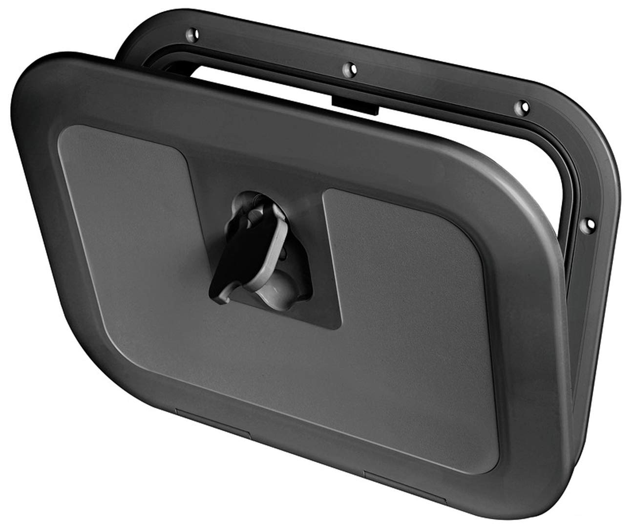 Osculati Plastic Inspection Hatch – 380MMX280 MM – Available in Cream, Black Or Grey Size:black