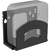 IRONDIY Cable Box Mount,Adjustable Wall Mount Holder for Small and Narrow Devices Like Cable Boxes,DVD Players,Modems,Streaming Media Devices and Other Media Players