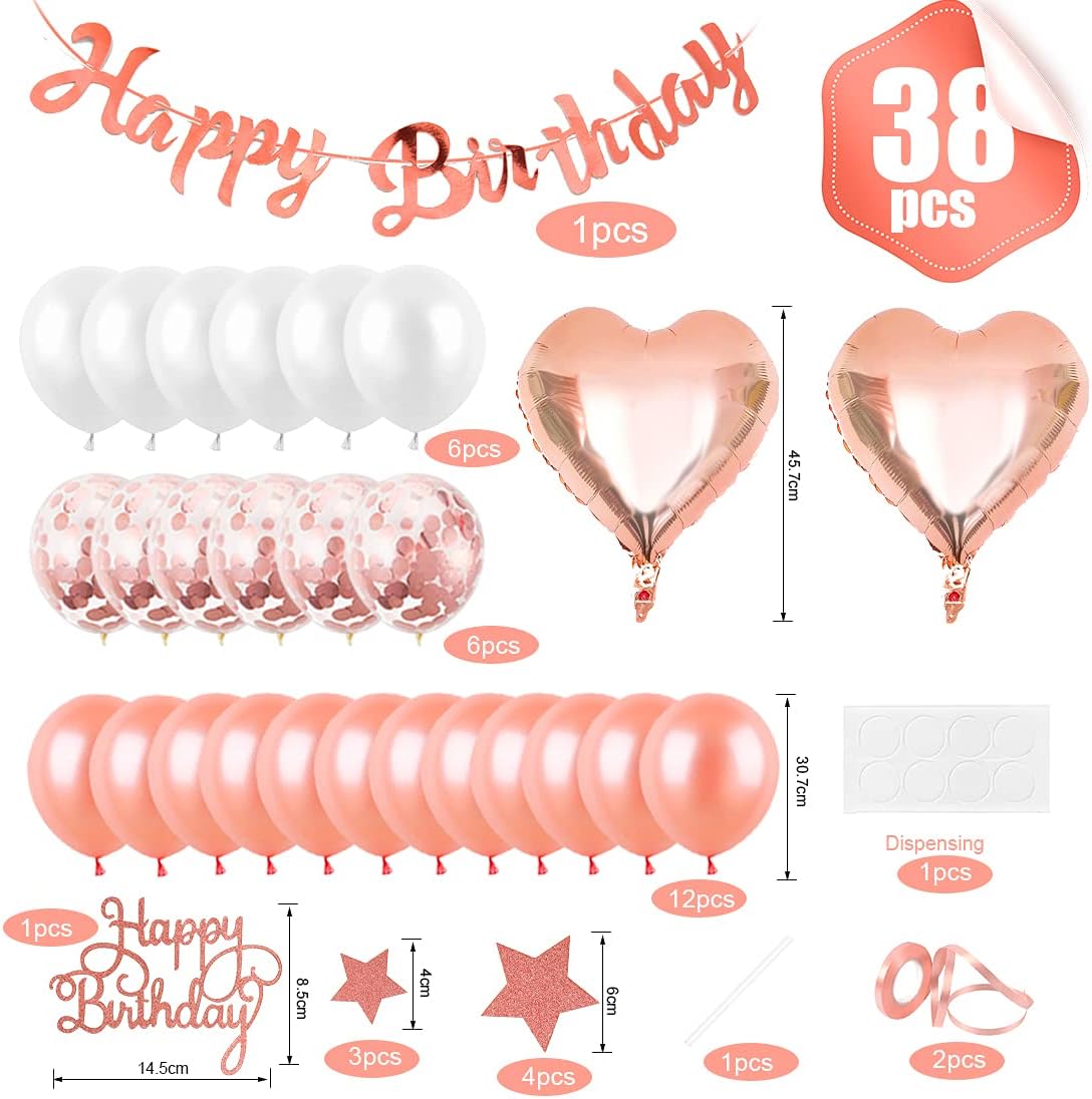 5 Ballons Anniversaire Fille 4 Ans - 1 Ballon Chiffre 40 Pouces + 4 Ballons Flocon De Neige - Aluminium Bleu Et Argent - Pour Fêtes D'hiver, Noël - 5