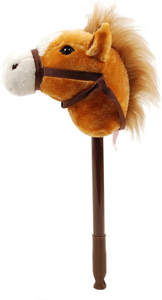 stick horse that makes noise