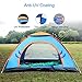 Allnice Outdoor Automatic Pop up Tent Instant Setup Lightweight Portable 2 Person Tent Camping Traveling Picnic UV Protection Sunshade Shelter Tent with Carry Bag