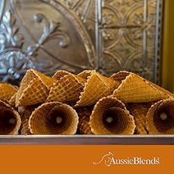 AussieBlends Waffle Ice Cream Cones Bulk For Soft