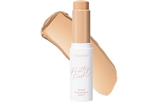 ColourPop Pretty Fresh Tinted Foundation Stick - Balm to Cream Foundation with Light to Medium Coverage - Infused with Hydrating Hyaluronic Acid, Peptides & Niacinamide - Light 7 (0.29 oz)