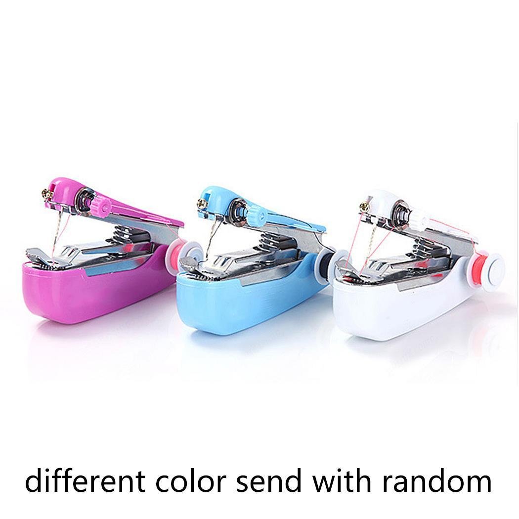 Chiak New Stitch Travel Household Electric Portable Mini Handheld Sewing Machine Sewing Machin Presser Feet