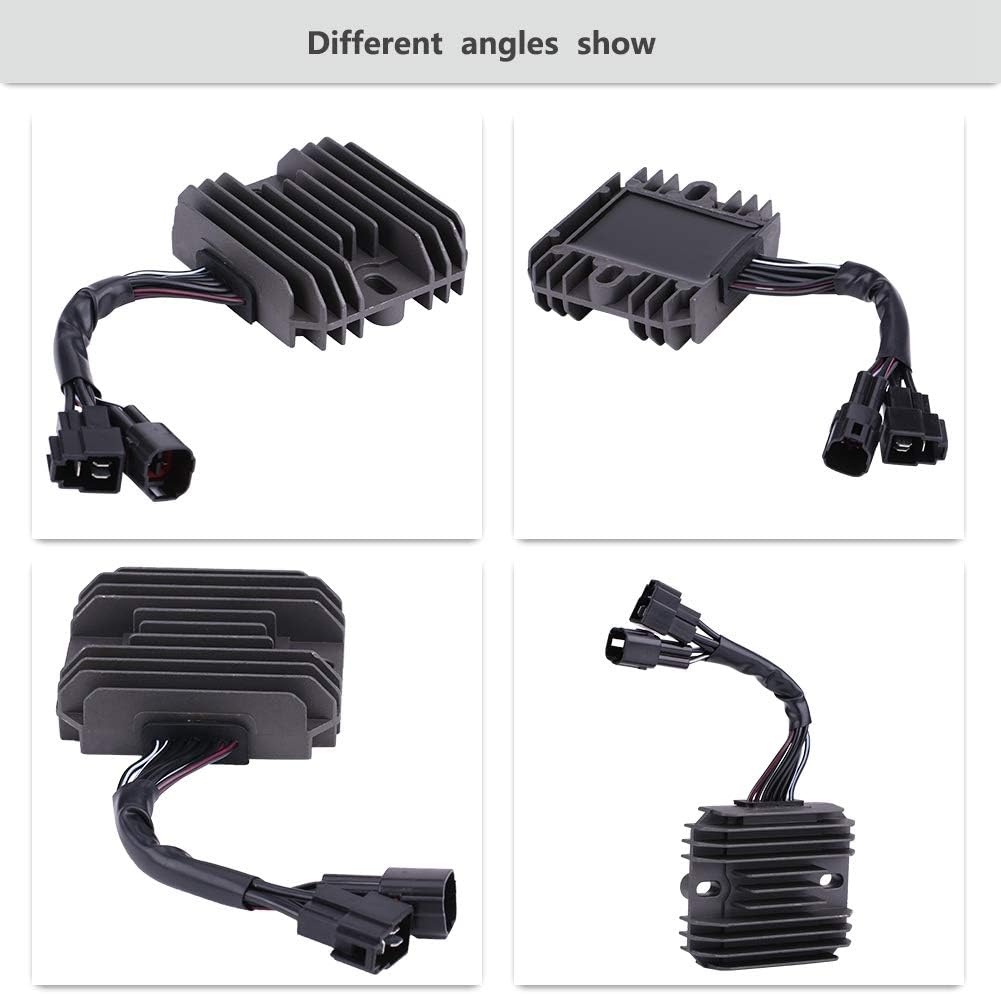 Motorcycle Voltage Regulator Rectifier Voltage Rectifier Replacement Accessory Compatible with GSXR 600 750 2006-2013,Engine power modification - Image 3