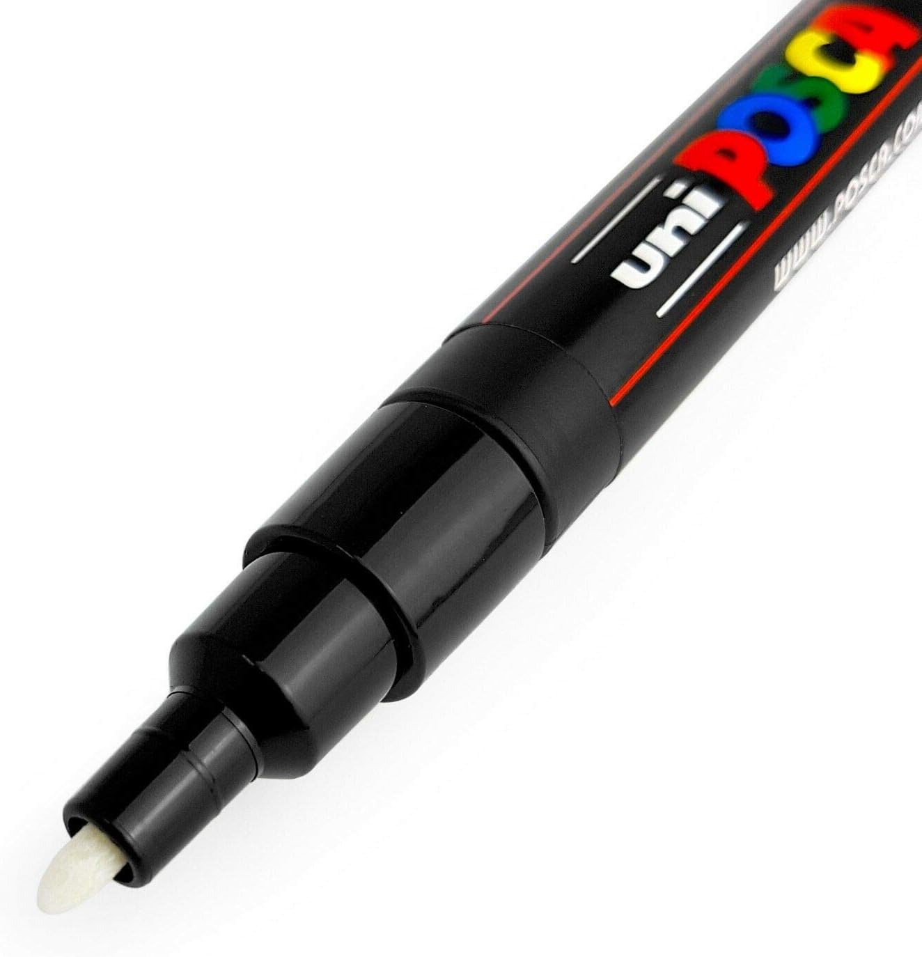 Uni POSCA - PC-3M Art Paint Markers - Set of 4 - in Plastic Wallet - Earth Tones - Image 4