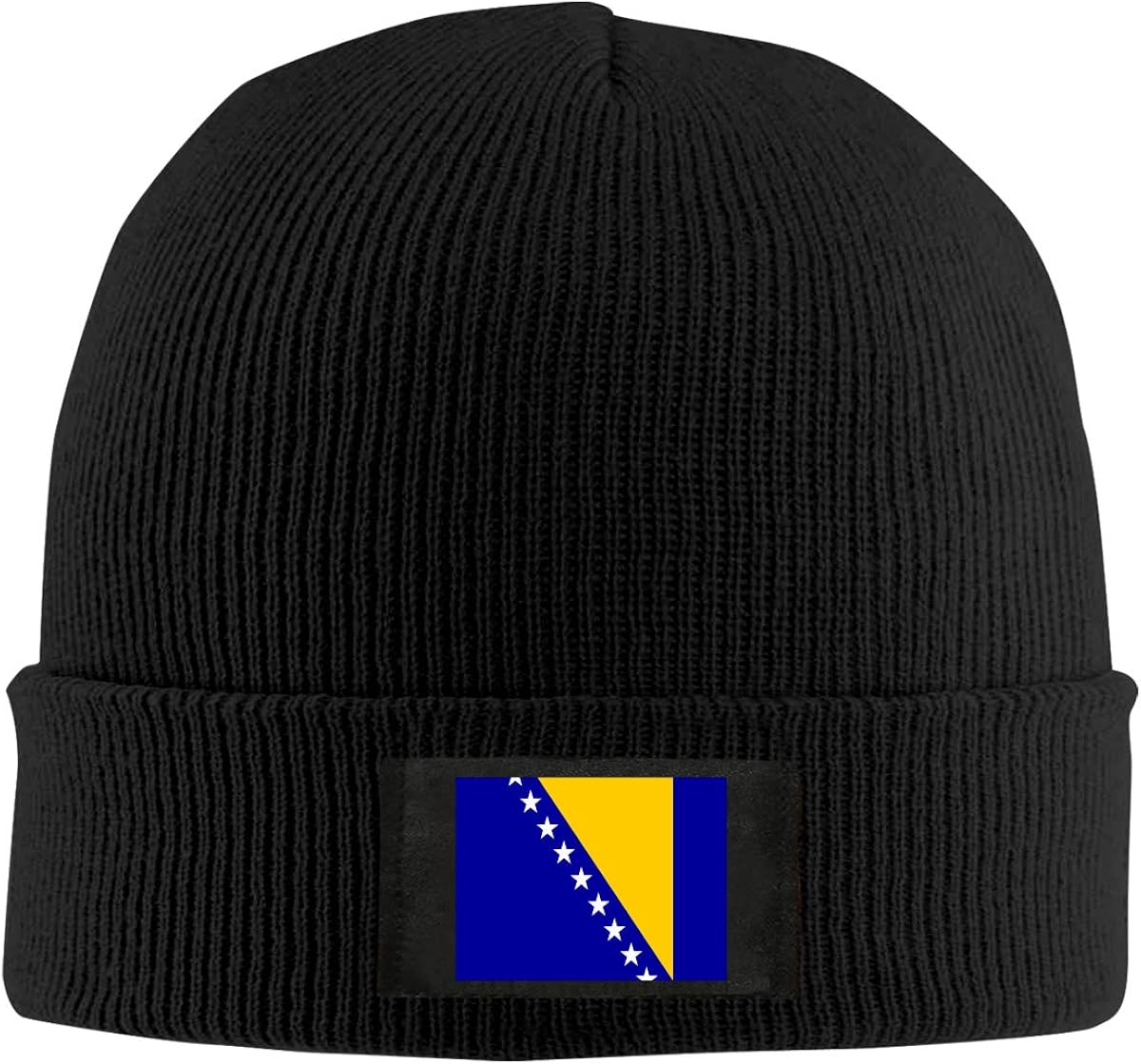 ChunLei Bosnia Herzegovina Flag Unisex Warm Winter Wool Hat