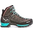 Salewa Women's Mountain Trainer Mid GTX Alpine Trekking Boot | Hiking, Alpine Climbing, Technical Approach | Gore-Tex Breathable Waterproof Protection, Vibram Sole, Durable Leather and Fabric Upper